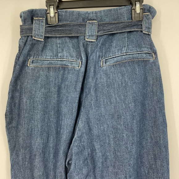 L'AGENCE Violette Cotton Paperbag Pants Size 27 NEW - Picture 8 of 15